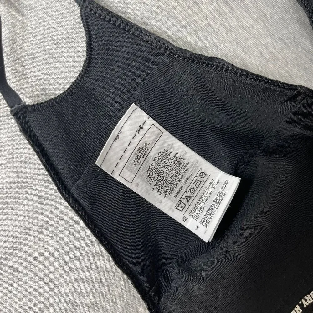 Adidas Unisex Black Cloth Reusable Face Masks 2 PCS. Set